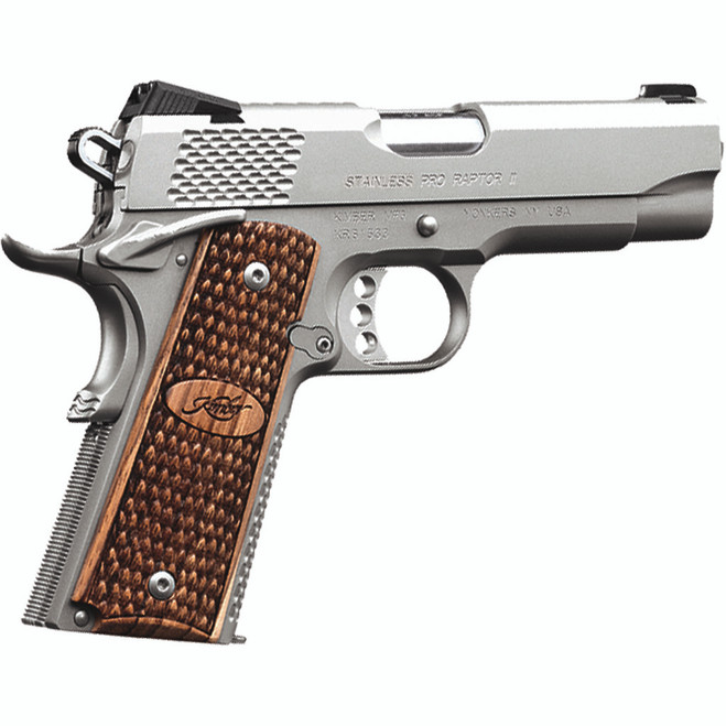 Kimber Pro Raptor II Pistol 9mm 4 in. Stainless 9+1 rd. Kimber Pro Raptor II Pistol 9mm 4 in. Stainless 9+1 rd.