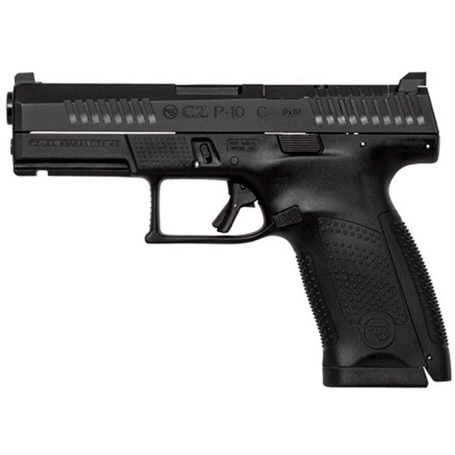 CZ P-10 C Optic Ready Pistol 9mm 4 in. Black 15+1 rd. CZ P-10 C Optic Ready Pistol 9mm 4 in. Black 15+1 rd.