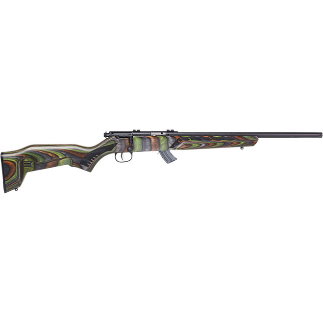Savage Mark II Minimalist Rifle 22 LR 18 in. Forest Green Wood Laminate RH Savage Mark II Minimalist Rifle 22 LR 18 in. Forest Green Wood Laminate RH