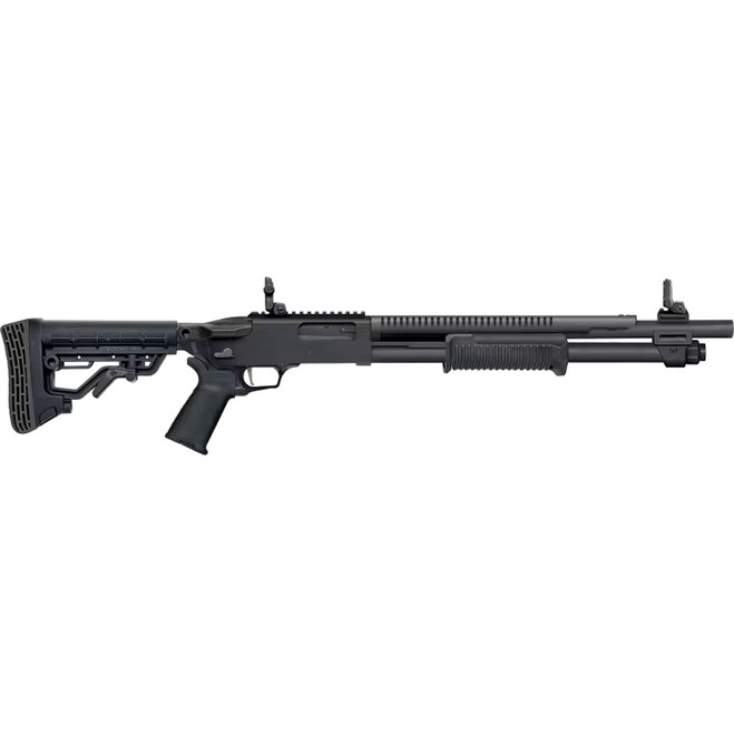 Mossberg 590R Shotgun 12 ga. 18.5 in. Black 3 in. Mossberg 590R Shotgun 12 ga. 18.5 in. Black 3 in.