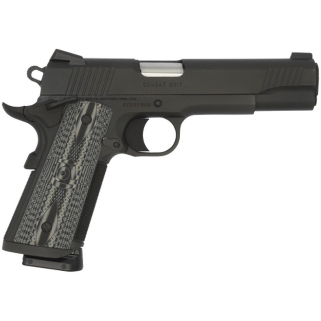 Colt 1911 CCU Pistol 9mm 5 in. Matte Black DLC 9 rd. Colt 1911 CCU Pistol 9mm 5 in. Matte Black DLC 9 rd.