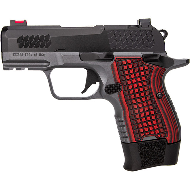 Kimber CDS9 Pistol 9 mm Black Slide / Grey Frame 13 rd. Red Grips Kimber CDS9 Pistol 9 mm Black Slide / Grey Frame 13 rd. Red Grips