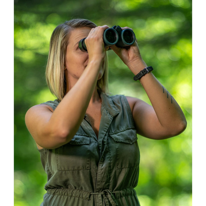 Alpen Wings Binoculars 8X56 Wide Angle, Open Bridge, BAK4 Glass, Green