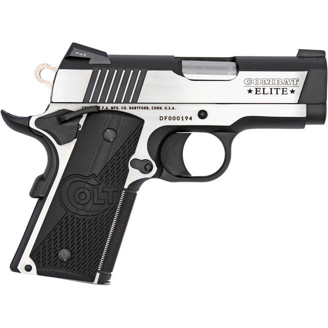 Colt 1911 Combat Elite Commander Pistol 9mm 5 in. TT Elite Two