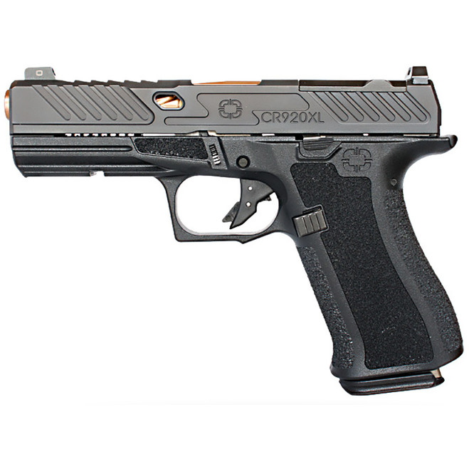 Shadow Systems CR920XL Elite Pistol 9mm 4.18 in. Black w/ Bronze Barrel  15 rd Shadow Systems CR920XL Elite Pistol 9mm 4.18 in. Black w/ Bronze Barrel  15 rd