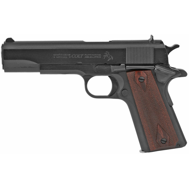 Colt 1911 Combat Commander Pistol 38 Super 4.25 in. Blued 9 rd