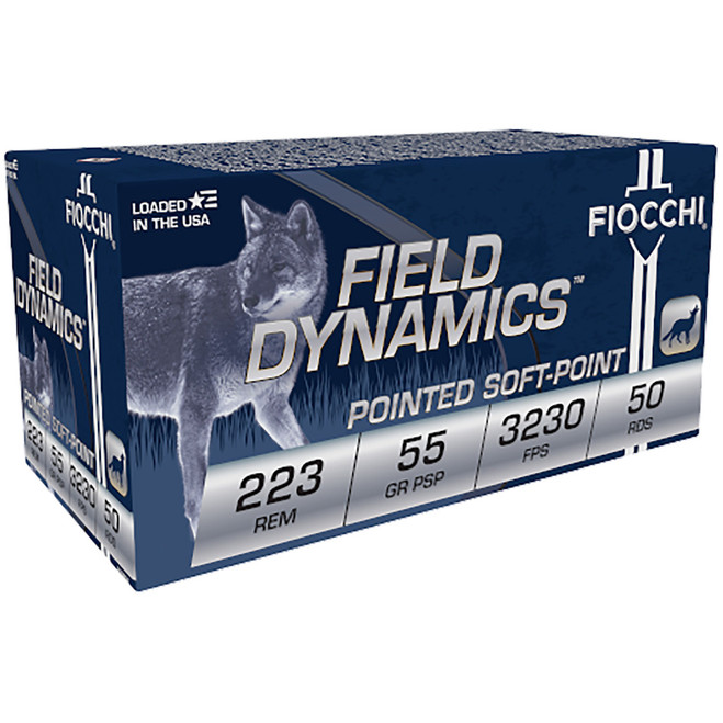 Fiocchi Rifle Ammo 223 Rem. 55 gr. PSP 50 rd. Fiocchi Rifle Ammo 223 Rem. 55 gr. PSP 50 rd.