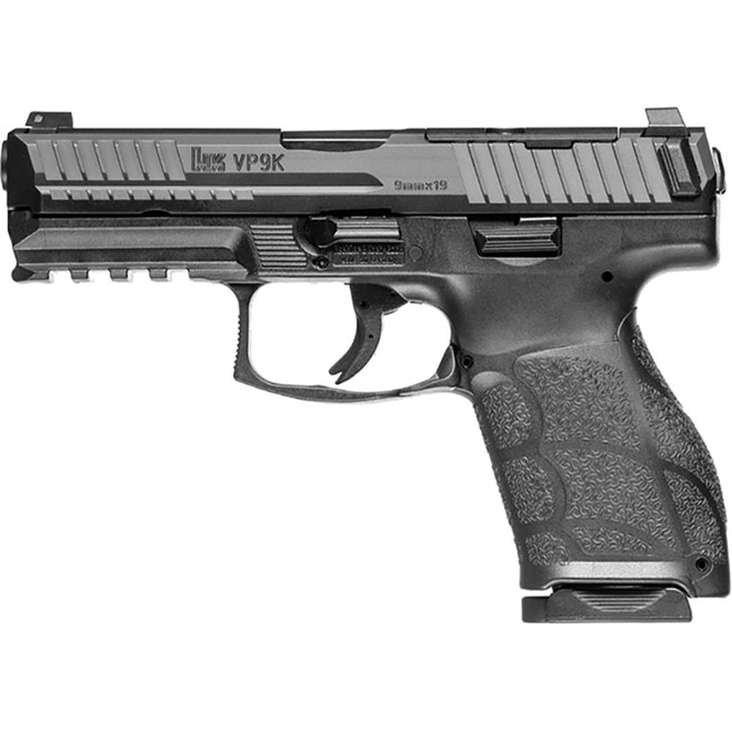 HK VP9 K OR Pistol 9mm 4.09in Barrel 15rd Magazine Black HK VP9 K OR Pistol 9mm 4.09in Barrel 15rd Magazine Black