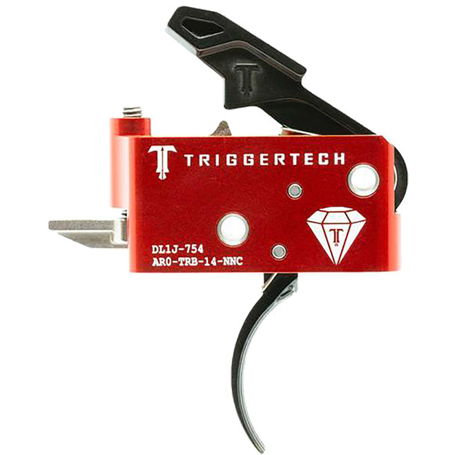 TriggerTech AR15 Diamond Two Stage Triggers PVD Black TriggerTech AR15 Diamond Two Stage Triggers PVD Black
