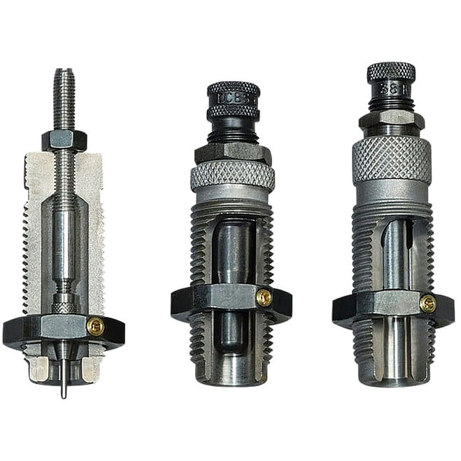 RCBS 3-Die Taper Crimp Set 360 Buckhammer RCBS 3-Die Taper Crimp Set 360 Buckhammer