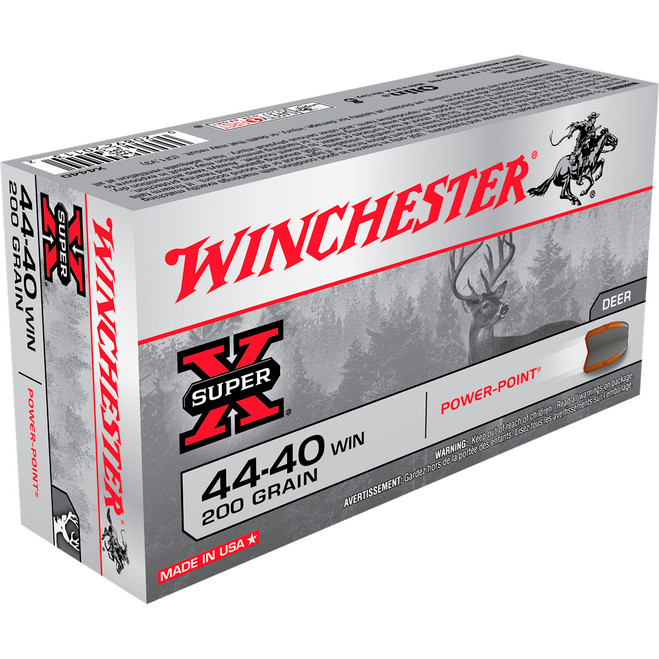 Winchester Power Point Rifle Ammo 44-40 Win. 200 gr. 50 rd. Winchester Power Point Rifle Ammo 44-40 Win. 200 gr. 50 rd.