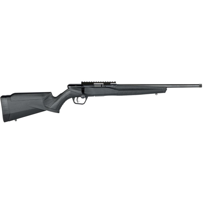 Savage B17 FV-SR Rifle 17 HMR 16.25 in. Black Threaded RH Savage B17 FV-SR Rifle 17 HMR 16.25 in. Black Threaded RH