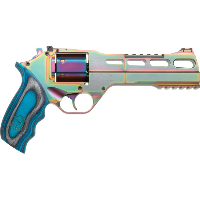 Chiappa Rhino 60DS Revolver 357 Mag 6 in Nebula / Blue Grip 6 Shot Chiappa Rhino 60DS Revolver 357 Mag 6 in Nebula / Blue Grip 6 Shot