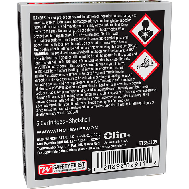 Winchester Long Beard TSS Load 410 ga. 3 in. #9 TSS 1 1/2 oz 5 rd. Winchester Long Beard TSS Load 410 ga. 3 in. #9 TSS 1 1/2 oz 5 rd.