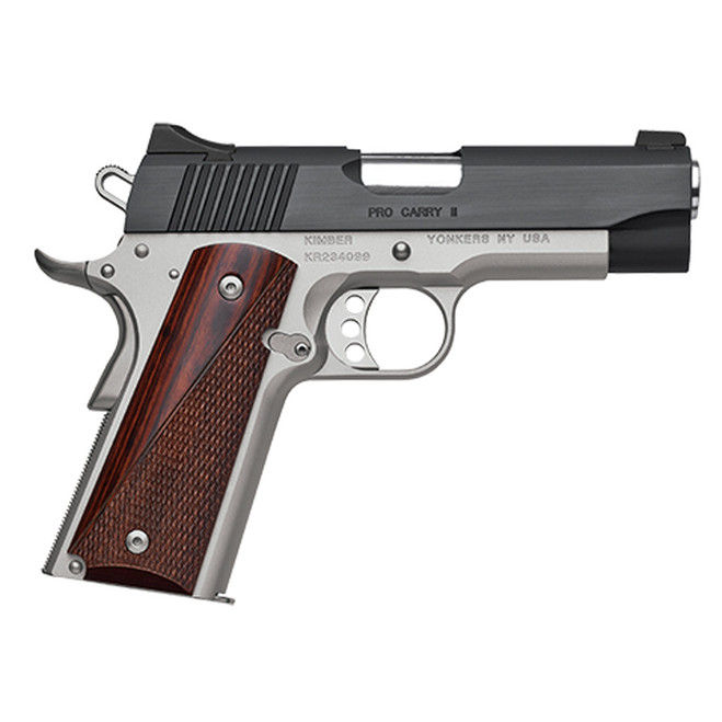 Kimber Pro Carry II Pistol 45 ACP 4 in. Two-Tone 7+1 rd. Kimber Pro Carry II Pistol 45 ACP 4 in. Two-Tone 7+1 rd.