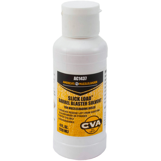 CVA Slick Load Barrel Blaster Solvent 4oz. CVA Slick Load Barrel Blaster Solvent 4oz.