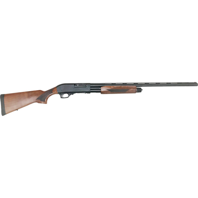 Rock Island Carina Pump Shotgun 12 ga. 3 in. Black 28 in. Wood Stock 5 rd. Rock Island Carina Pump Shotgun 12 ga. 3 in. Black 28 in. Wood Stock 5 rd.