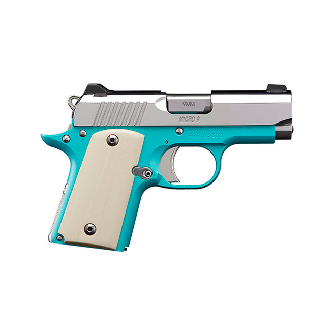 Kimber Micro 9 Bel Air Pistol 9 mm 3.15 in. Two Tone 7+1 rd. NS Kimber Micro 9 Bel Air Pistol 9 mm 3.15 in. Two Tone 7+1 rd. NS