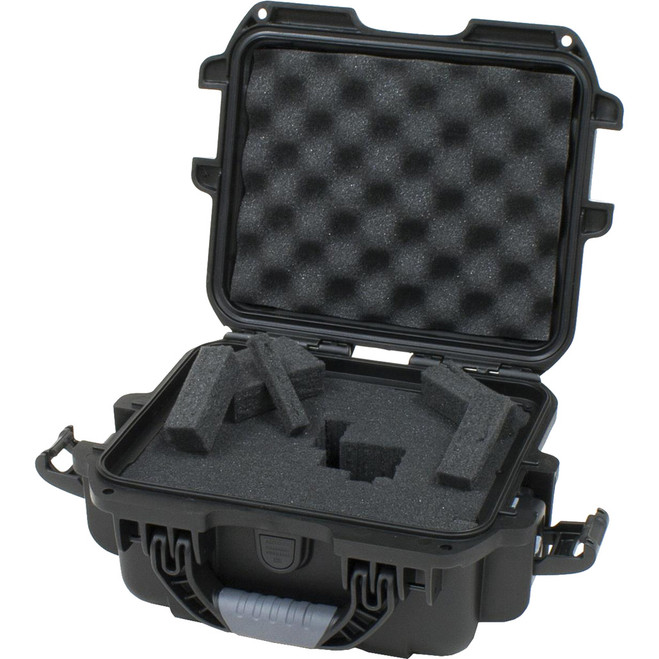 Nanuk Pistol and Accessory Hard Case w/Foam Black 9.4 in. x 7.4 in. x 5 in. Nanuk Pistol and Accessory Hard Case w/Foam Black 9.4 in. x 7.4 in. x 5 in.