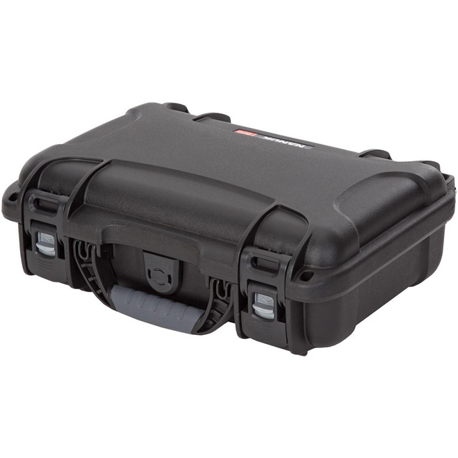 Nanuk Pistol and Accessory Hard Case w/Foam Black 11.4 in. x 7 in. x 3.6 in Nanuk Pistol and Accessory Hard Case w/Foam Black 11.4 in. x 7 in. x 3.6 in
