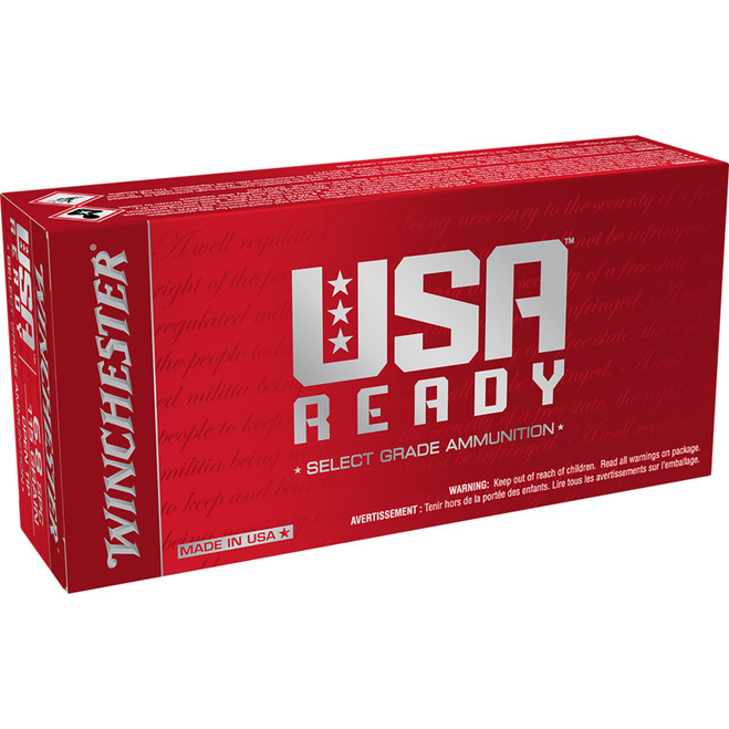 Winchester USA Ready Rifle Ammo 6.8 SPC 115 gr. Open Tip 20 rd. Winchester USA Ready Rifle Ammo 6.8 SPC 115 gr. Open Tip 20 rd.