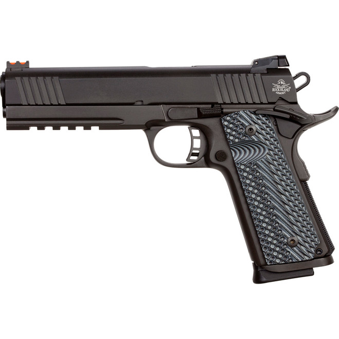 Rock Island TAC Ultra FS 1911 Pistol 45 ACP 5 in. Black Parkerized 8 rd. Rock Island TAC Ultra FS 1911 Pistol 45 ACP 5 in. Black Parkerized 8 rd.