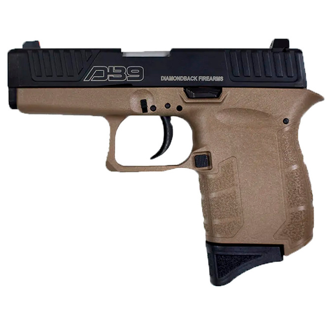 Diamondback DB9 Gen IV Pistol 9mm 3.1 in. FDE 6 rd. Diamondback DB9 Gen IV Pistol 9mm 3.1 in. FDE 6 rd.