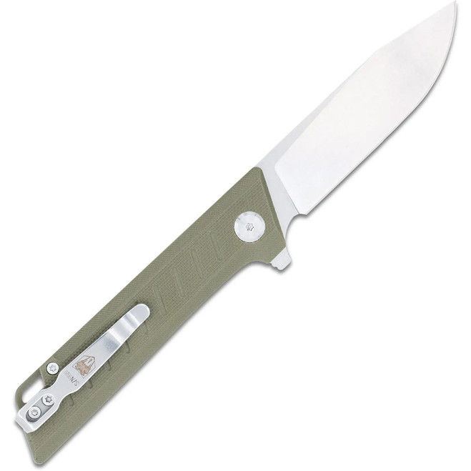 CobraTec Riptide D2 Knife Folding Blade OD Green