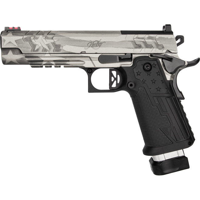 Kimber 2K11 Independence Pistol 45 ACP 5 in. Flag Silver Cerakote/ BLK 13 rd. Kimber 2K11 Independence Pistol 45 ACP 5 in. Flag Silver Cerakote/ BLK 13 rd.