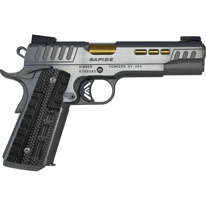 Kimber Rapide Dawn Pistol 9mm 5.25 in. Stainless Steel 9 rd. Kimber Rapide Dawn Pistol 9mm 5.25 in. Stainless Steel 9 rd.