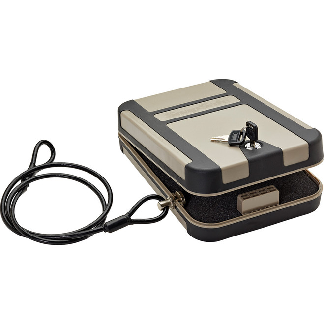 Hornady Treklite Lock Box XL with Key Lock FDE
