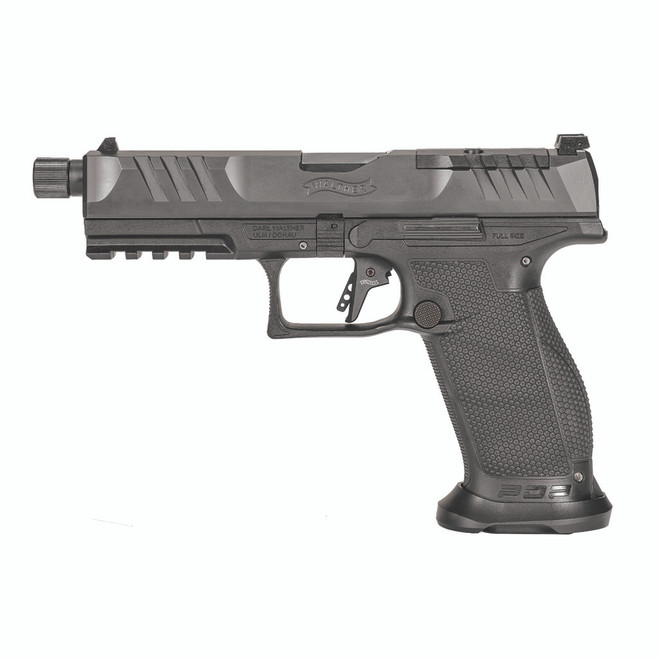 Walther PDP Full Size Optic Ready PRO SD Pistol 9mm 5.1 in. Black 18 rd. Threaded Walther PDP Full Size Optic Ready PRO SD Pistol 9mm 5.1 in. Black 18 rd. Threaded