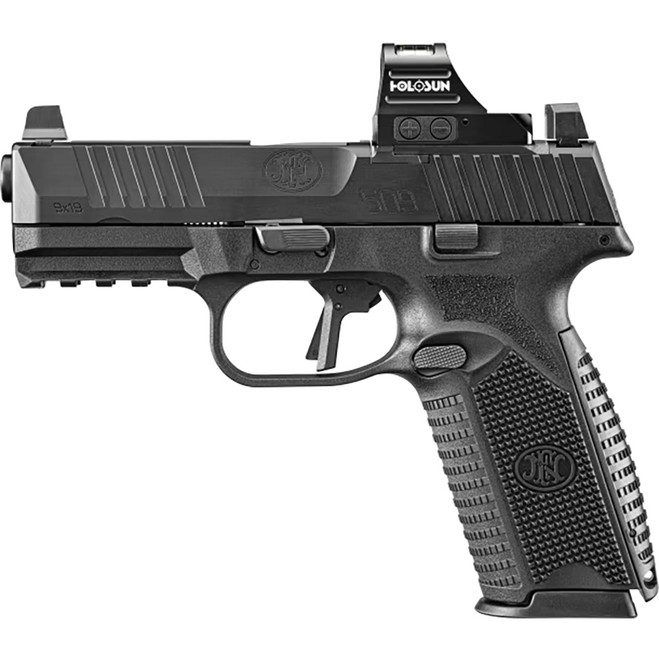 FN 509 Tactical Pistol 9mm 4.5in Barrel 24rd Magazine Black