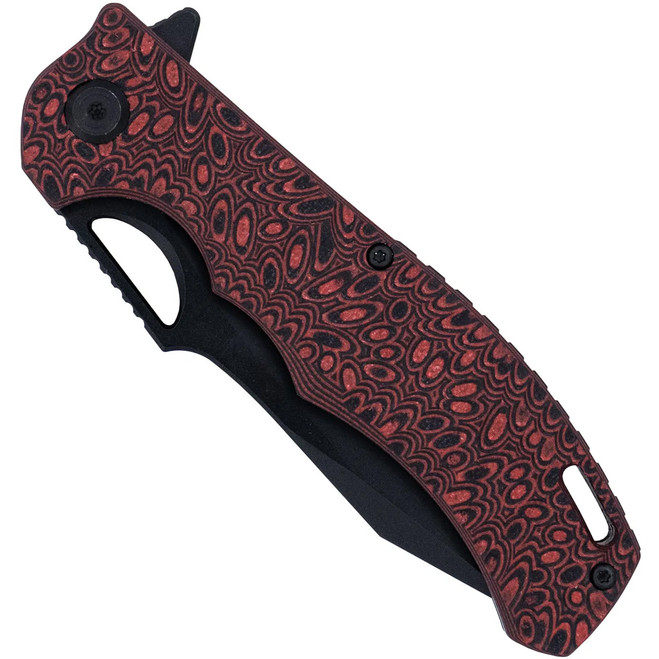 CobraTec Nighthawk Knife Folding Blade Red/Black