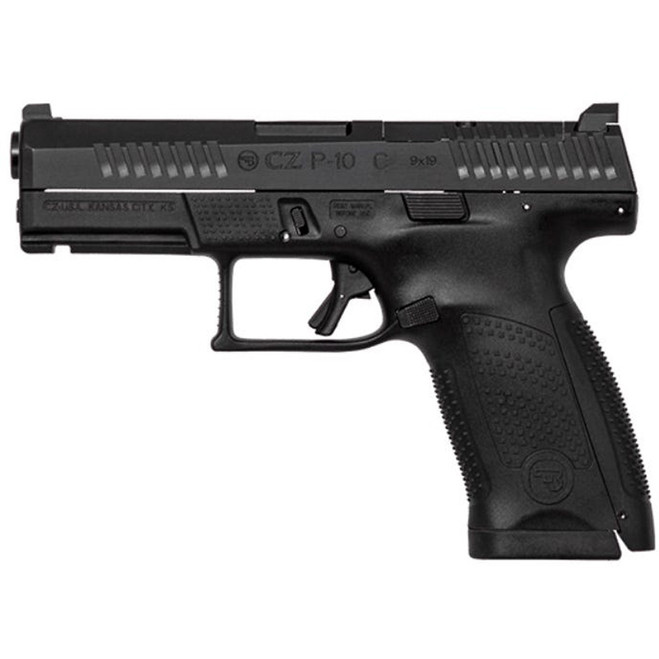 CZ P-10 C Optic Ready Pistol 9mm 4 in. Black 10+1 rd. CZ P-10 C Optic Ready Pistol 9mm 4 in. Black 10+1 rd.