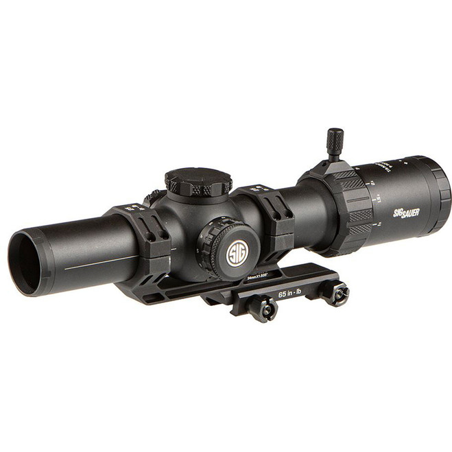 Sig Sauer Tango MSR Scope 1-8x24 Illuminated BDC8 w/ Mount Black