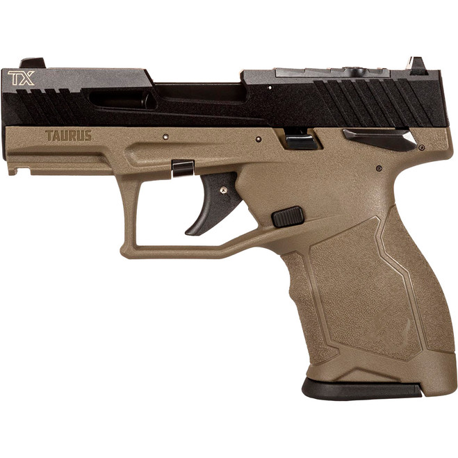 Taurus TX22 Compact Pistol 22 LR. 3.5 in. OD Green 13 rd.