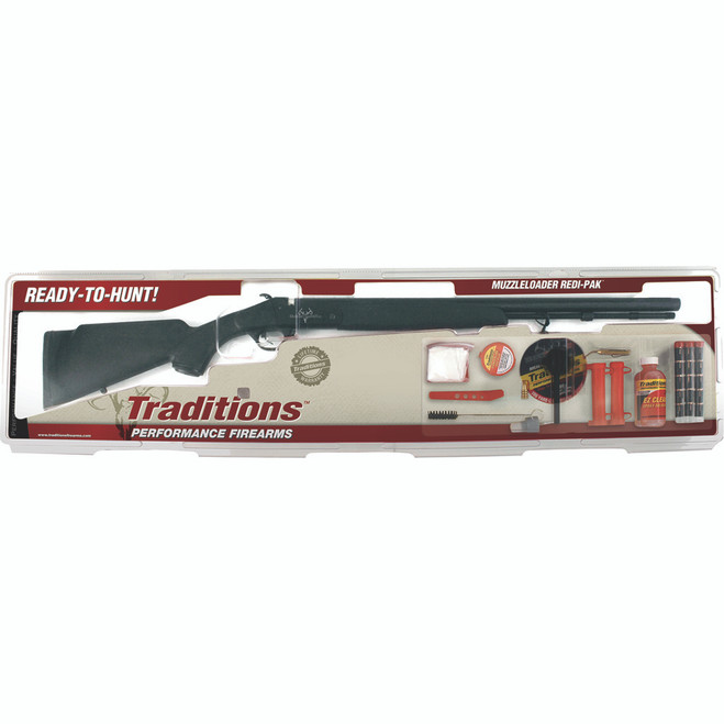Traditions Buckstalker Redi-Pak .50 cal 24 in. Blued Traditions Buckstalker Redi-Pak .50 cal 24 in. Blued
