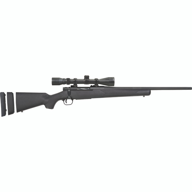Mossberg Patriot Youth Super Bantam Rifle 7mm-08 Rem. 20 in. Synthetic Black RH Scope Combo Mossberg Patriot Youth Super Bantam Rifle 7mm-08 Rem. 20 in. Synthetic Black RH Scope Combo