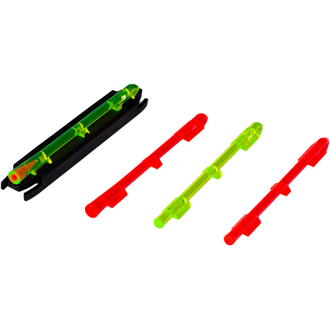 HiViz M-Series Magnetic Shotgun Sight Fits ribs 11/64 in. - 17/64 in. Red/Green