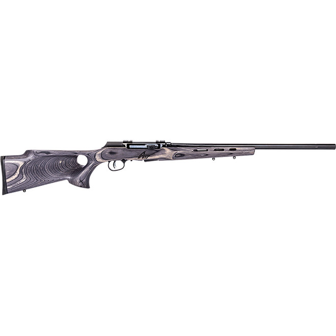 Savage A22 Target Thumbhole Rifle 22 WMR. 22 in. Grey Wood