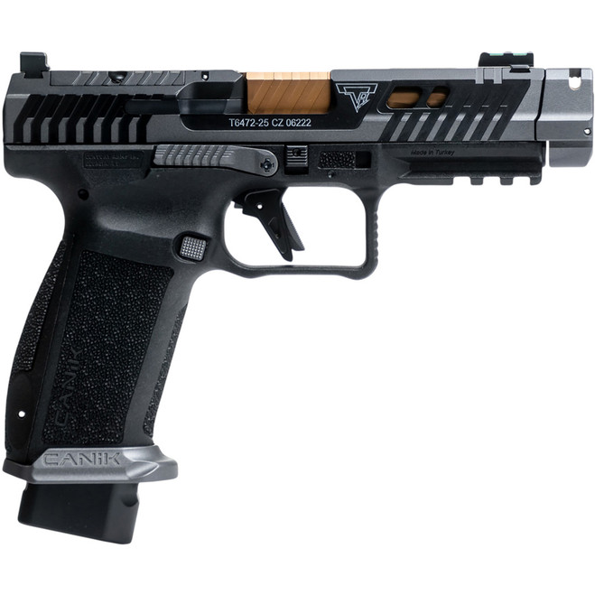 Canik TTI Combat Smoke Pistol 9mm 4.6 in. Grey 10 rd.