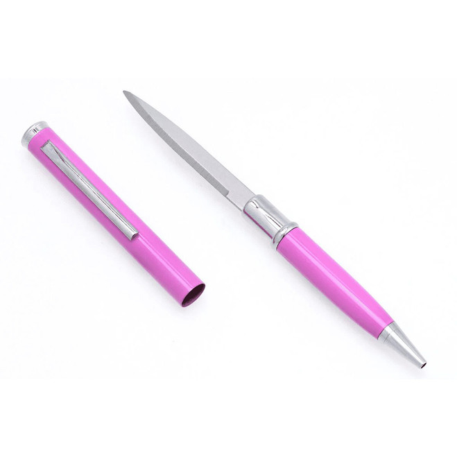 CobraTec Pen Knife Fixed Blade Purple