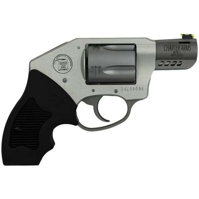 Charter Arms Coyote Off Duty Revolver 380 ACP 2 in. Ported Stainless/Annodized 5 rd.