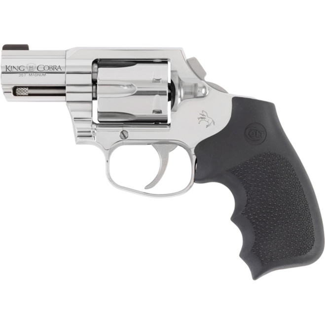 Colt King Cobra Carry DAO Revolver 357 Mag 2 in. Stainless w/Hogue Grip 6 rd.