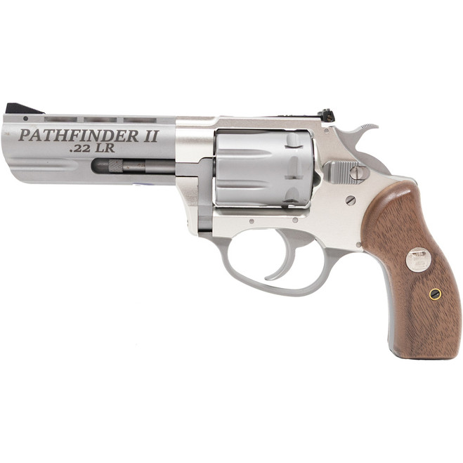 Charter Arms Pathfinder II Revolver 22 LR 3.5 in. Anodized/Stainless w/Adj Sights 8 rd