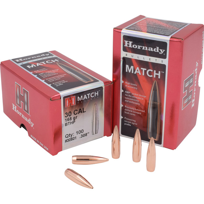 Hornady Traditional Rifle Bullets 270 Cal. .277 130 gr. SP
