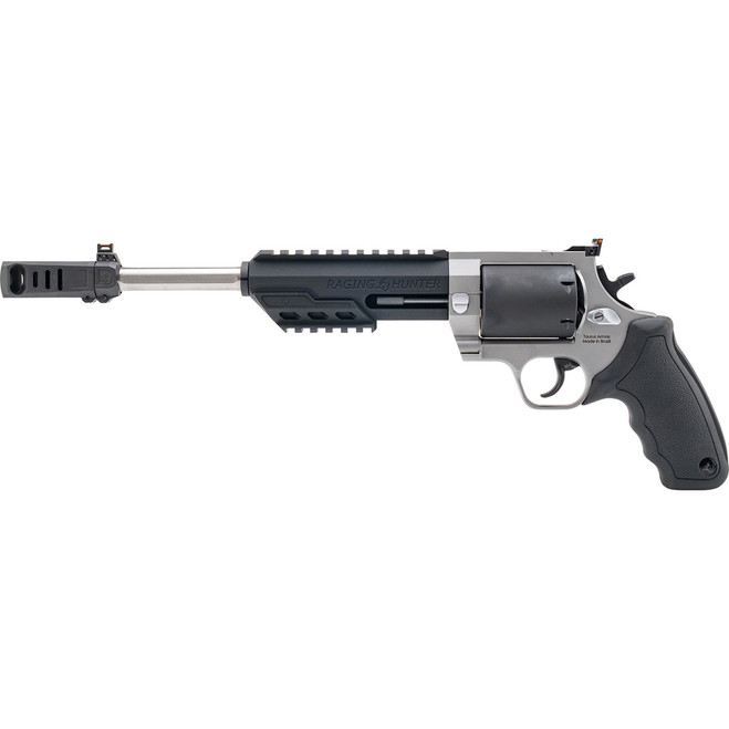 Taurus Raging Hunter Revolver 350 Legend 10.5 in BLK/Stainless w/ADJ Sights 6 rd