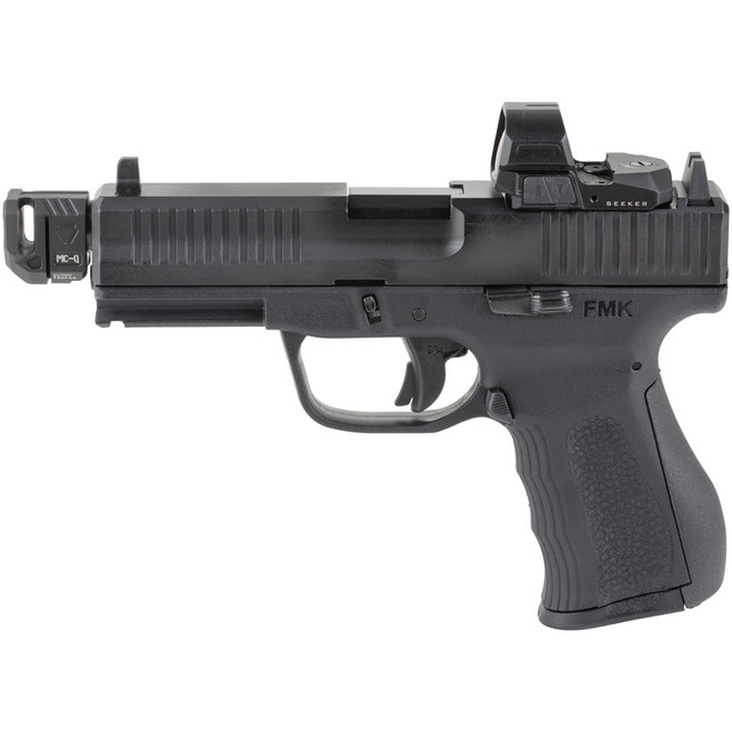 FMK G3 Strike Threaded Barrel Pistol 9mm 4.5 in BLK w/Comp, Red Dot, Sup Sight 14/17rd