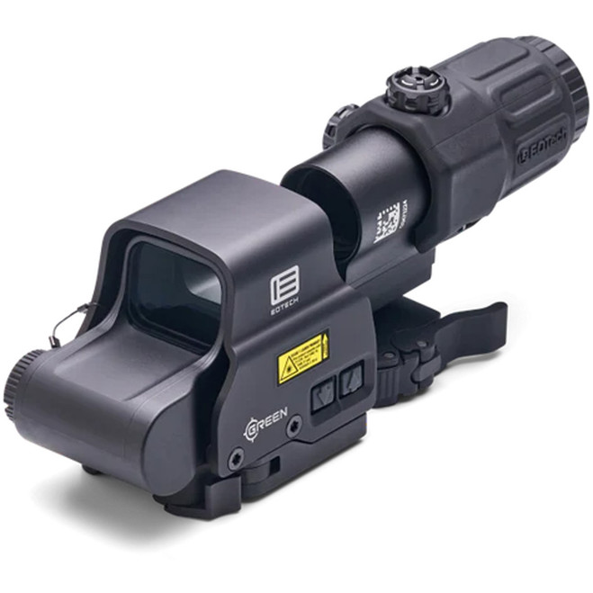 EOTech HHS Complete Weapong Sight System Black EXPS3-DCR HWS & G45 Magnifier w/STS Mount